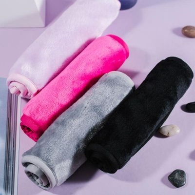 Washable Makeup Eraser Cloth Microfiber Custom Logo 18x40cm