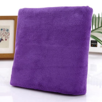 Eco Friendly Microfibre Bath Towel Coral Velvet 40x80 No Odor