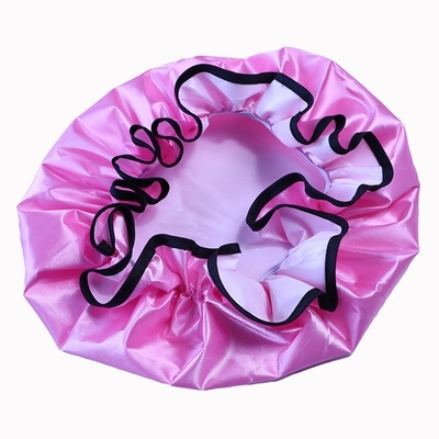 No Fading Shampoo Reusable Shower Cap Big Size For Travel