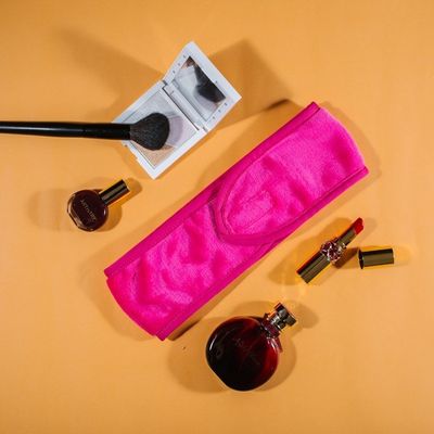 Polyester 9x62cm Face Cleansing Headband Sweat Absorbing