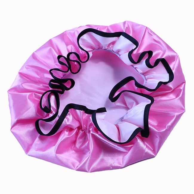 No Fading Shampoo Reusable Shower Cap Big Size For Travel