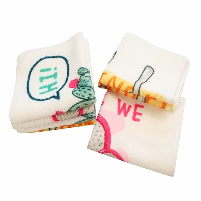 Multi Color Decorative Microfiber Kitchen Towels for Household Tools